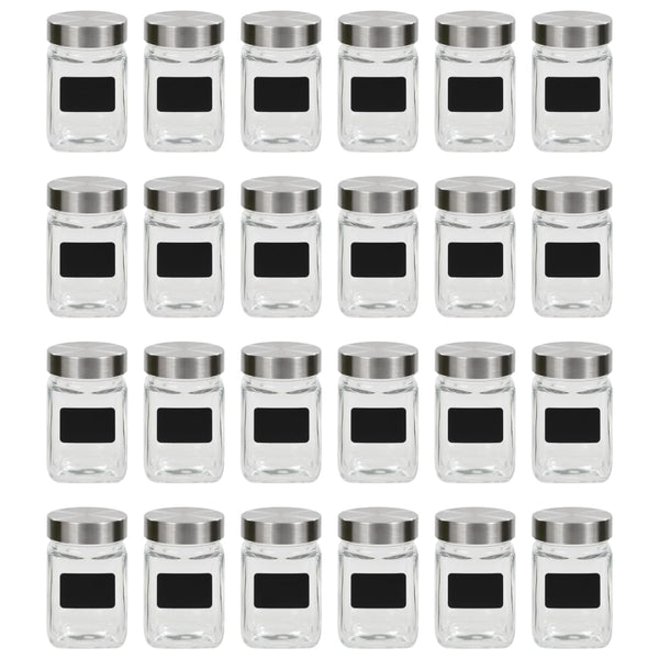 Aufbewahrungsgläser mit Etiketten Nils 300 ml (24 St.)