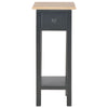 Schwarze Kommode Mitroica 27x27x65,5cm (Holz)