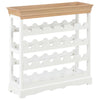 Weißer Weinschrank Armanca 70x22,5x70,5cm (MDF)