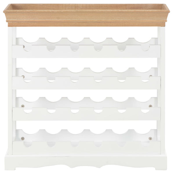 Weißer Weinschrank Armanca 70x22,5x70,5cm (MDF)
