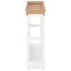Weißer Weinschrank Armanca 70x22,5x70,5cm (MDF)