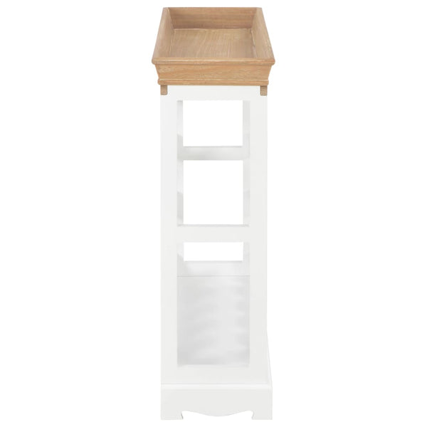 Weißer Weinschrank Armanca 70x22,5x70,5cm (MDF)