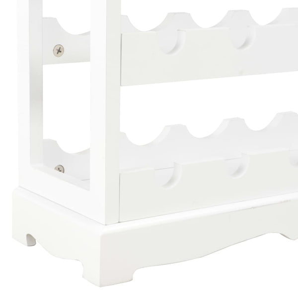 Weißer Weinschrank Armanca 70x22,5x70,5cm (MDF)