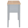 Grauer Schreibtisch Vasilioa 109,5x45x77,5cm (Holz)