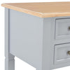 Grauer Schreibtisch Vasilioa 109,5x45x77,5cm (Holz)