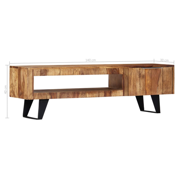 TV-Lowboard Sacerdoteanu 140x30x40cm (Akazie)