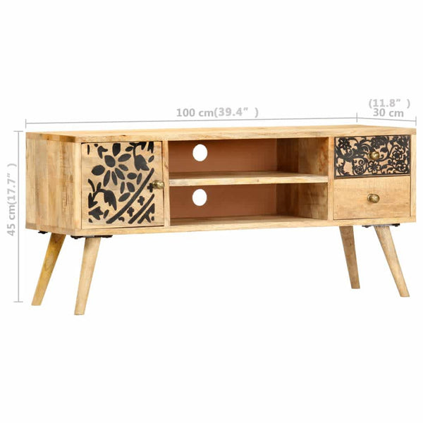 Tv-taso Furnica 100x30x45cm (mangopuu)