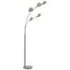 Stehleuchte Racoasa 200cm (5 x E14), silber