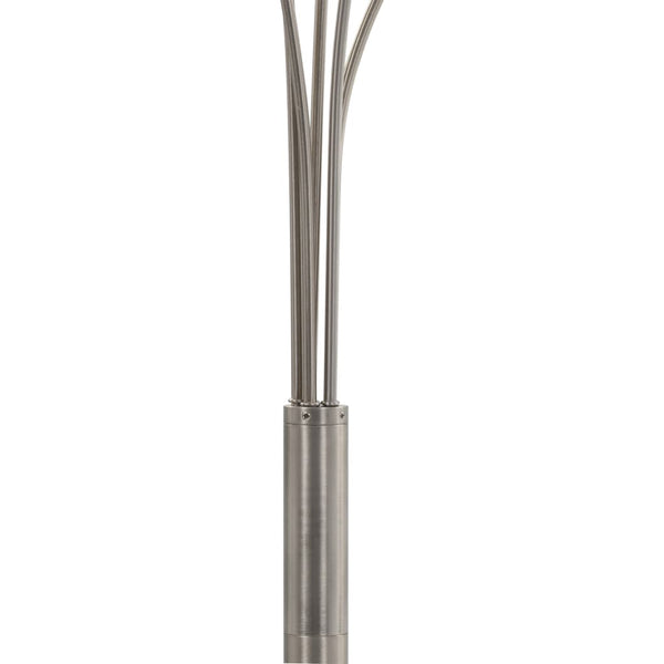 Stehleuchte Racoasa 200cm (5 x E14), silber