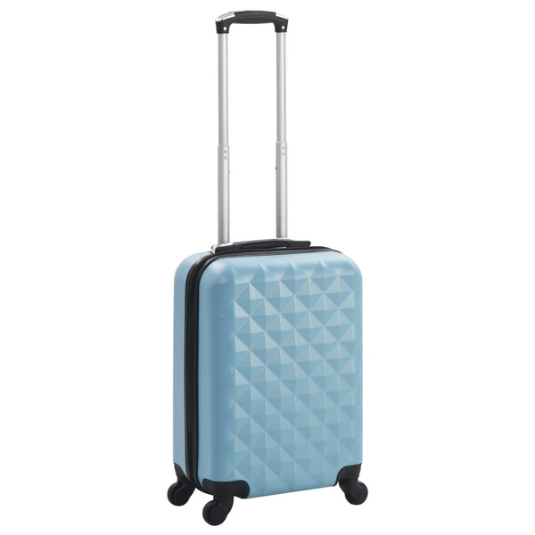 Harter Koffer blau ABS