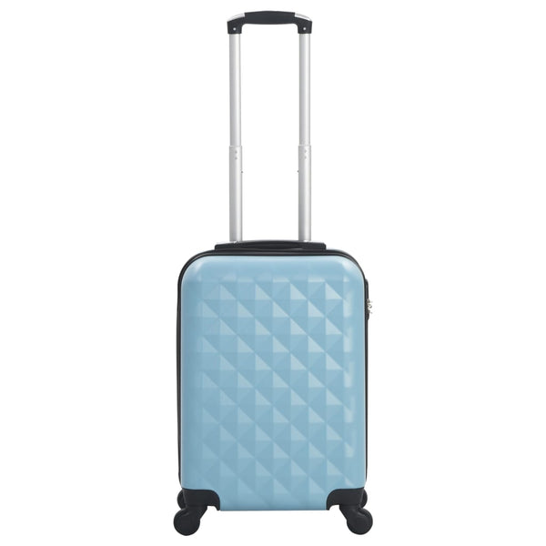 Harter Koffer blau ABS