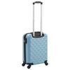 Harter Koffer blau ABS
