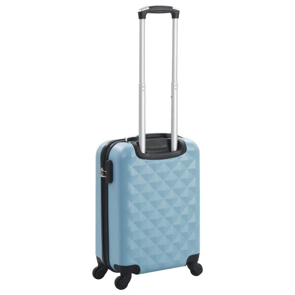 Harter Koffer blau ABS