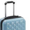 Harter Koffer blau ABS