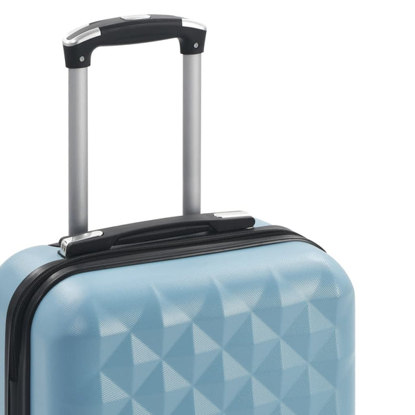 Harter Koffer blau ABS