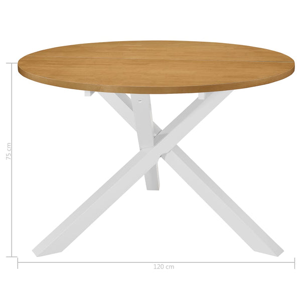 Weißer Esstisch Cracmanov 120x75cm (MDF)