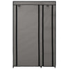 Grauer Faltschrank Faruh 110x45x175cm (2 Stück Stoff)