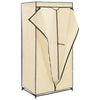 Creme Kleiderschrank Nevrie 75x50x160cm