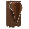 Ruskea vaatekaapit Nevrie 75x50x160cm (2 kpl)
