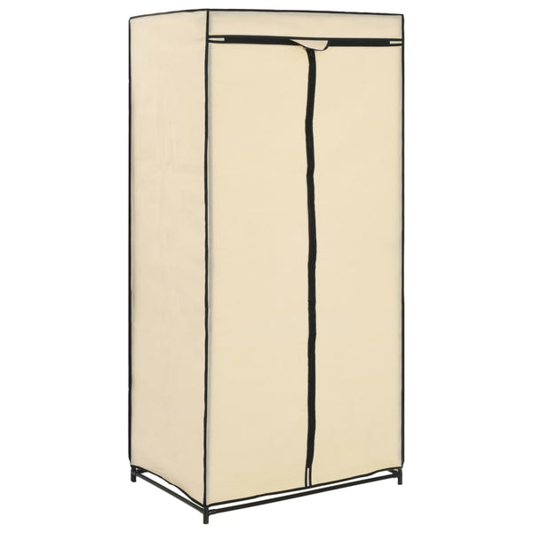 Cremefarbene Kleiderschränke Nevrie 75x50x160cm (2 Stk.)
