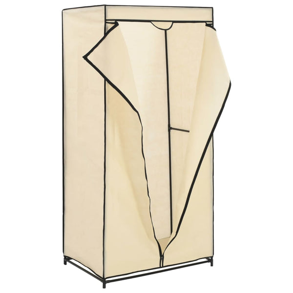 Cremefarbene Kleiderschränke Nevrie 75x50x160cm (2 Stk.)