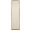 Cremefarbener Kleiderschrank Proica 175x45x170cm (mit 4 Fächern)
