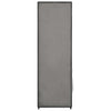 Harmaa vaatekaappi Vencelino 87x49x159cm (kangas)