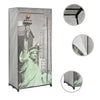 Vaatekaappi new york Orhideea 75x45x160cm (kangas)