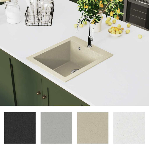 Beige Küchenspüle Joan (Granit)