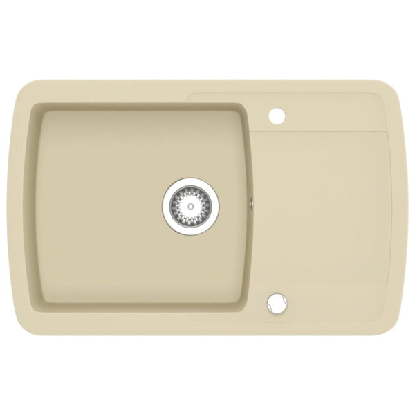 Beige Küchenspüle Hardut (Granit)