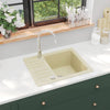 Beige Küchenspüle Renati (Granit)