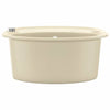 Beige Küchenspüle Imogen (Granit, oval)