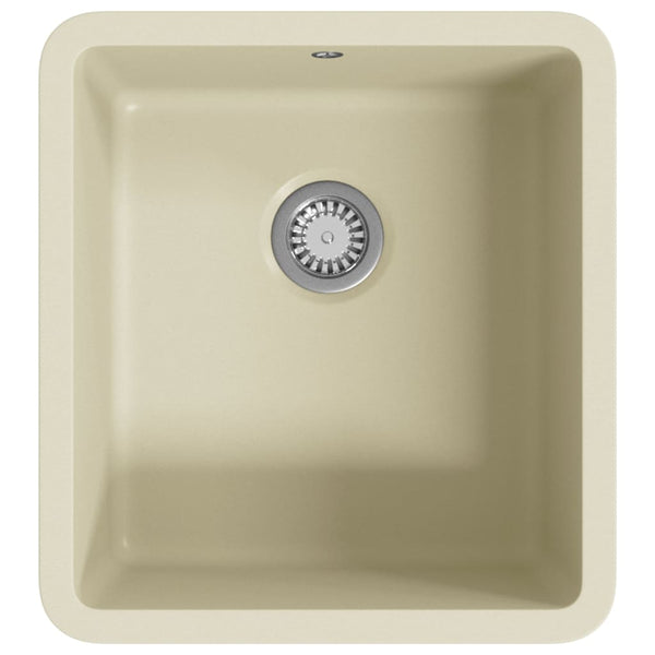 Beige Küchenspüle Hunor_Zsolt (Granit)