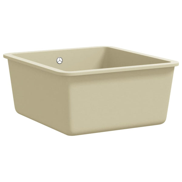 Beige Küchenspüle Hunor_Zsolt (Granit)