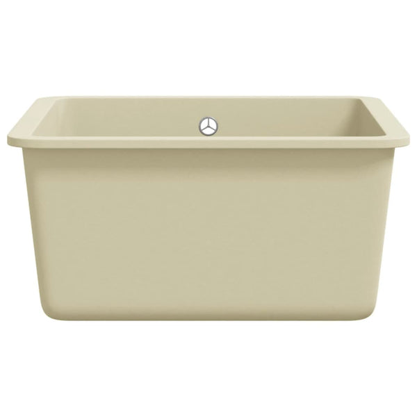 Beige Küchenspüle Hunor_Zsolt (Granit)