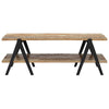 Couchtisch Gigina 115x60x40cm (recyceltes Holz)