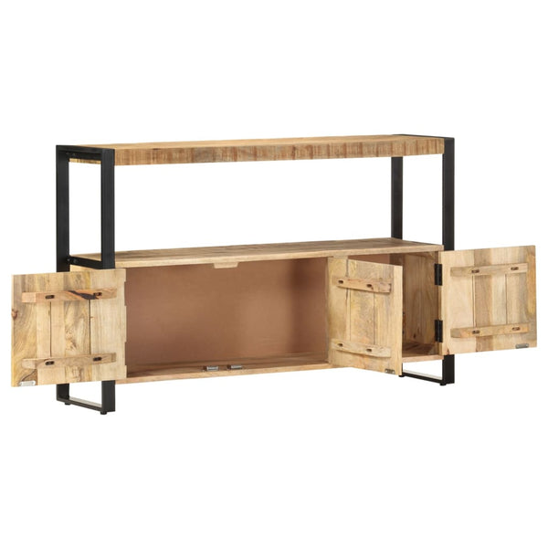 Feststehender Seitenwandschrank Izvoranu 120x30x75cm (Mangoholz)