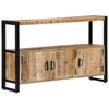 Feststehender Seitenwandschrank Izvoranu 120x30x75cm (Mangoholz)