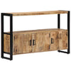 Feststehender Seitenwandschrank Izvoranu 120x30x75cm (Mangoholz)