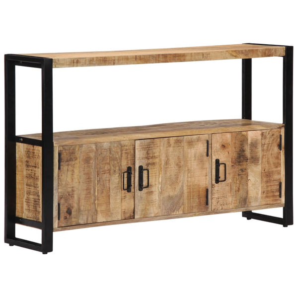 Feststehender Seitenwandschrank Izvoranu 120x30x75cm (Mangoholz)