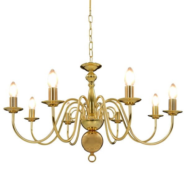 Kronleuchter Irofim in Gold (8 x E14 Glühbirnen)