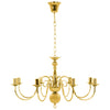 Kronleuchter Irofim in Gold (8 x E14 Glühbirnen)