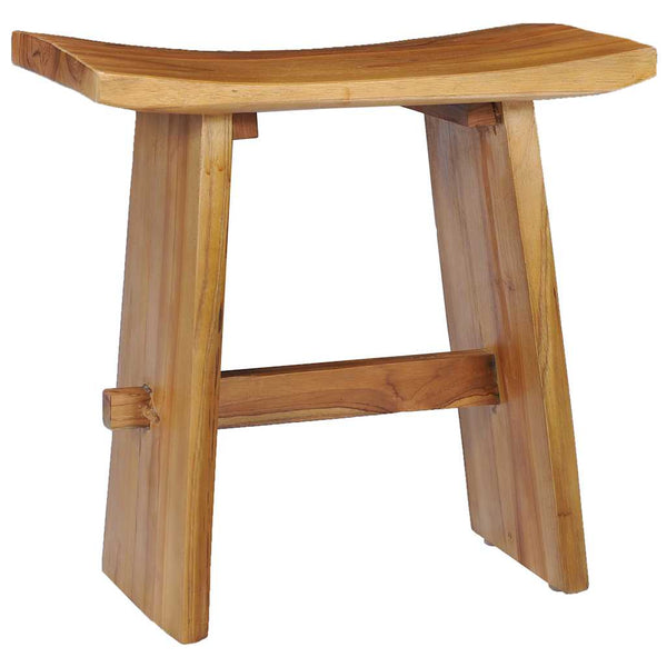 Teak-Hocker massiv
