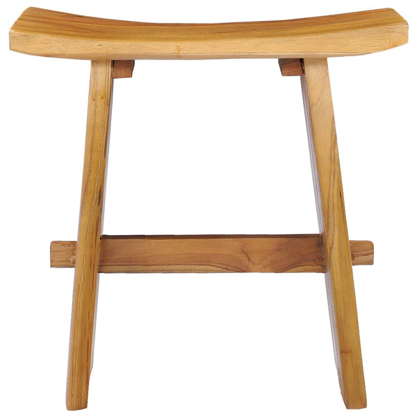 Teak-Hocker massiv