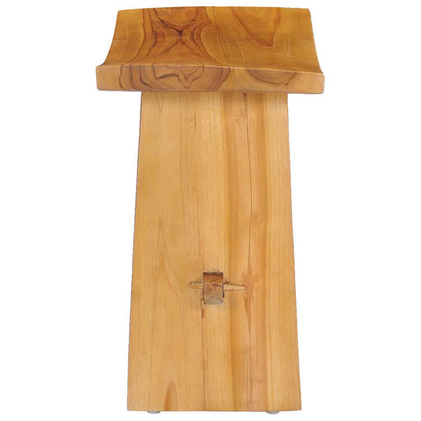 Teak-Hocker massiv