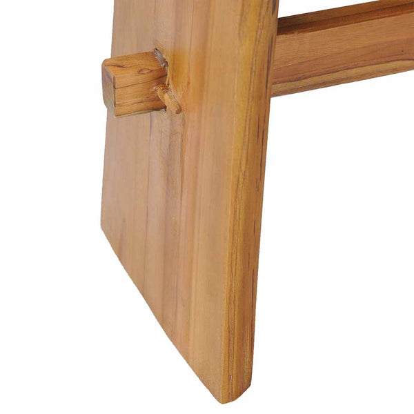 Teak-Hocker massiv