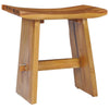 Teak-Hocker massiv