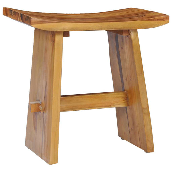 Teak-Hocker massiv