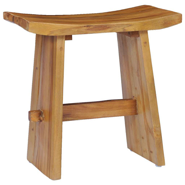 Teak-Hocker massiv