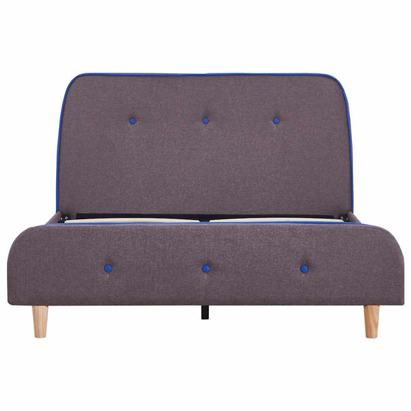 Graues Bettgestell Gradea 120x190cm